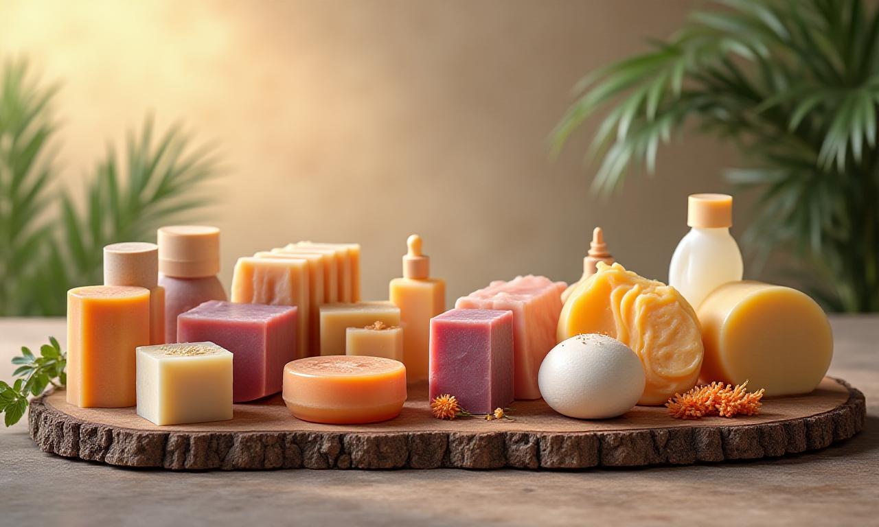 Kolekce řemeslných mýdel a kosmetiky